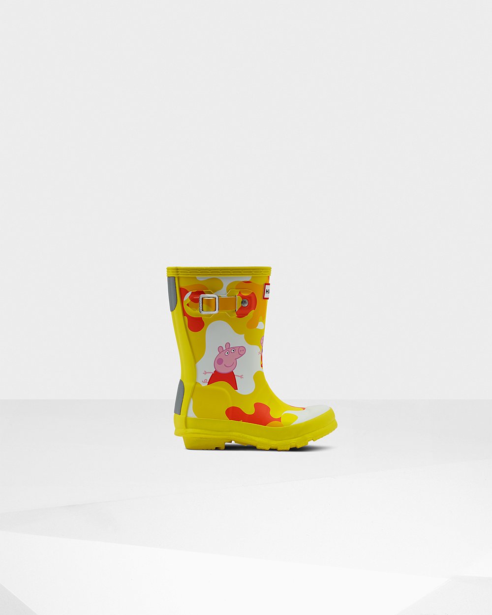 Hunter Niños Original Little Peppa Pig - Botas de Lluvia Amarillo - 843-BCSQPY